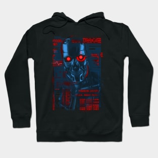 Terminator blue Hoodie